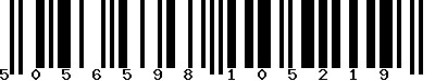EAN-13 : 5056598105219