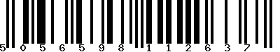 EAN-13 : 5056598112637