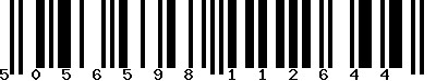 EAN-13 : 5056598112644