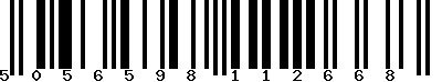 EAN-13 : 5056598112668