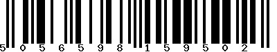 EAN-13 : 5056598159502