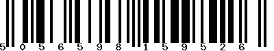 EAN-13 : 5056598159526