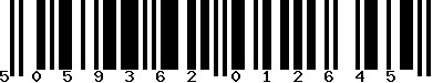 EAN-13 : 5059362012645