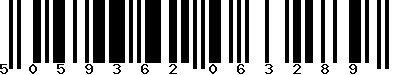 EAN-13 : 5059362063289