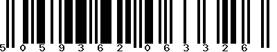 EAN-13 : 5059362063326