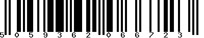 EAN-13 : 5059362066723