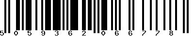 EAN-13 : 5059362066778
