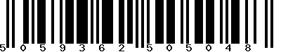 EAN-13 : 5059362505048