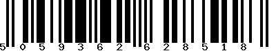 EAN-13 : 5059362628518