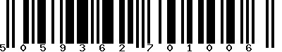 EAN-13 : 5059362701006