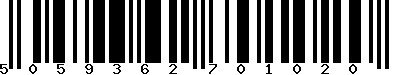 EAN-13 : 5059362701020