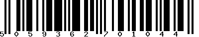EAN-13 : 5059362701044