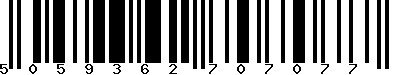 EAN-13 : 5059362707077