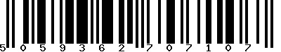 EAN-13 : 5059362707107