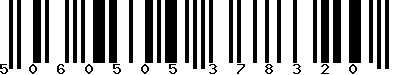 EAN-13 : 5060505378320