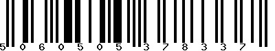 EAN-13 : 5060505378337