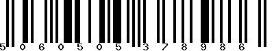 EAN-13 : 5060505378986