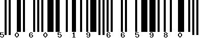 EAN-13 : 5060519665980