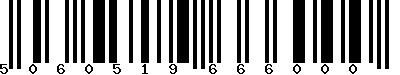 EAN-13 : 5060519666000