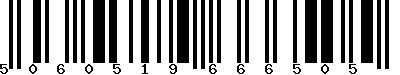 EAN-13 : 5060519666505