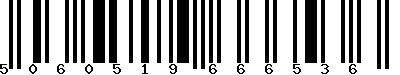 EAN-13 : 5060519666536