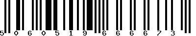 EAN-13 : 5060519666673