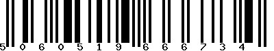 EAN-13 : 5060519666734