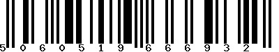 EAN-13 : 5060519666932