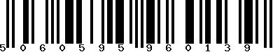 EAN-13 : 5060595960139