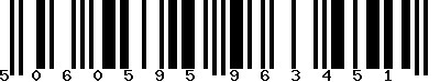 EAN-13 : 5060595963451