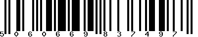 EAN-13 : 5060669837497