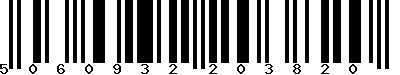 EAN-13 : 5060932203820