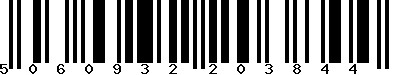 EAN-13 : 5060932203844