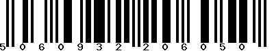 EAN-13 : 5060932206050