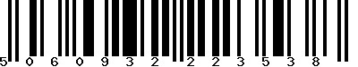 EAN-13 : 5060932223538