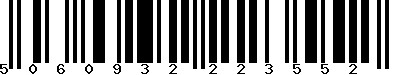 EAN-13 : 5060932223552