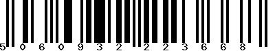 EAN-13 : 5060932223668