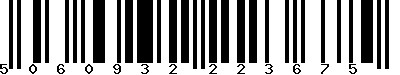 EAN-13 : 5060932223675