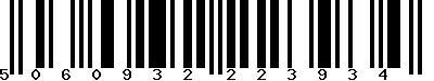 EAN-13 : 5060932223934