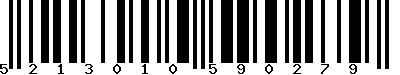 EAN-13 : 5213010590279