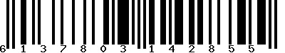 EAN-13 : 6137803142855