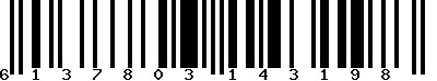 EAN-13 : 6137803143198