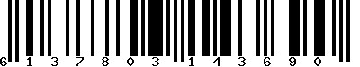 EAN-13 : 6137803143690
