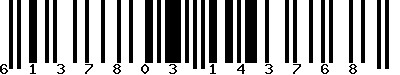 EAN-13 : 6137803143768