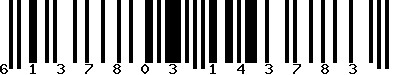 EAN-13 : 6137803143783
