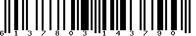 EAN-13 : 6137803143790
