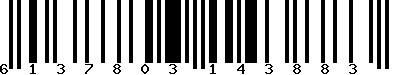 EAN-13 : 6137803143883