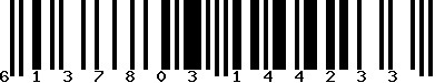 EAN-13 : 6137803144233