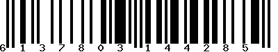 EAN-13 : 6137803144285
