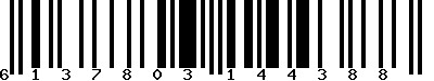 EAN-13 : 6137803144388